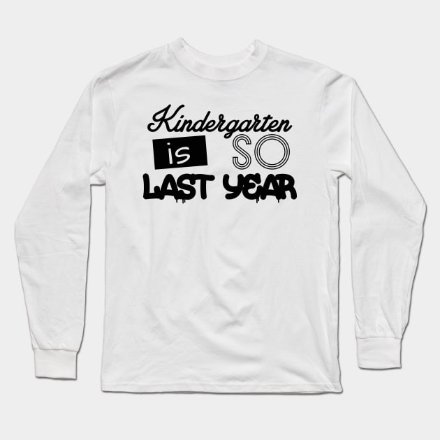 Kindergarten Long Sleeve T-Shirt by nektarinchen